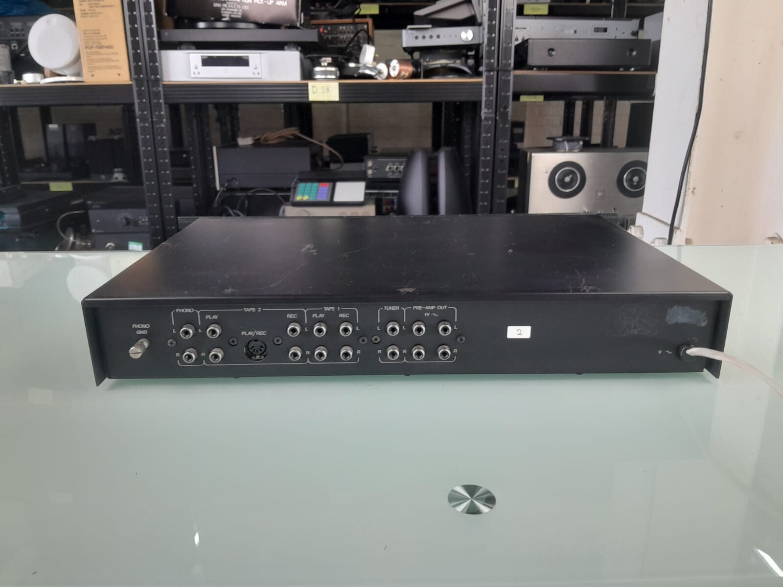 PHILIPS BLACK TULIP 270 STEREO PRE AMPLIFIER