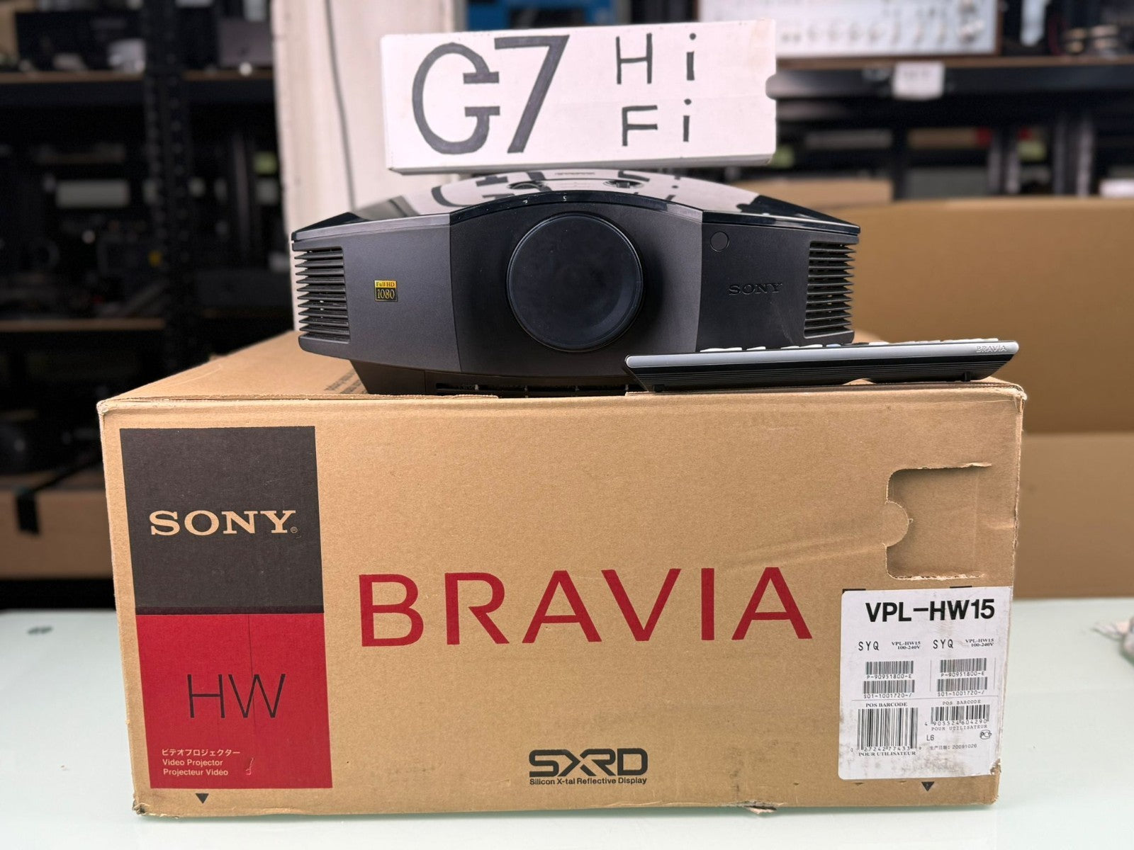 SONY BRAVIA VPL HW15 PROJECTOR