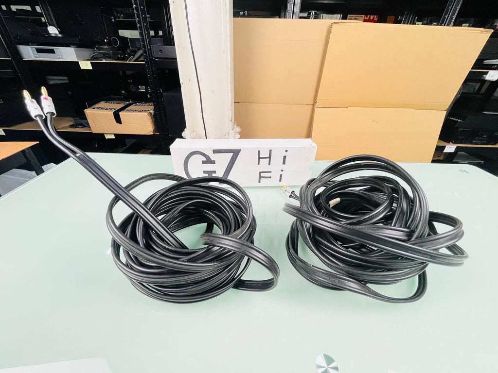 EXPOSURE ELECTRONICS SPEAKER CABLES WITH NAKAMICHI CONNECTORS #002