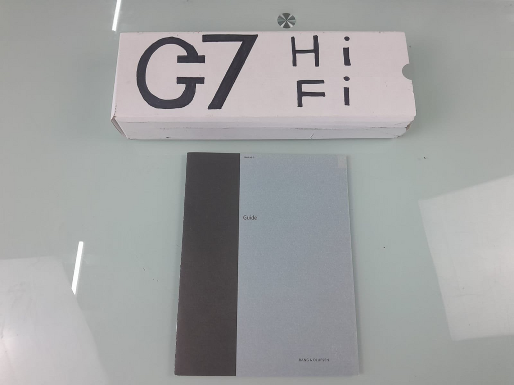 BANG & OLUFSEN B&O BEOLAB 2 USER GUIDE / MANUAL