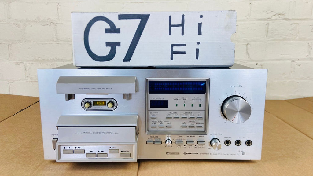 SERVICE PIONEER CT F900 STEREO CASSETTE TAPE DECK