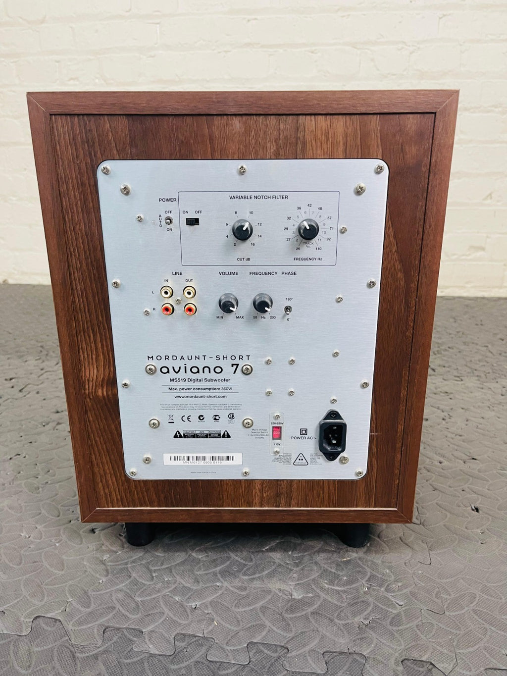MORDAUNT SHORT AVIANO 7 DIGITAL SUBWOOFER