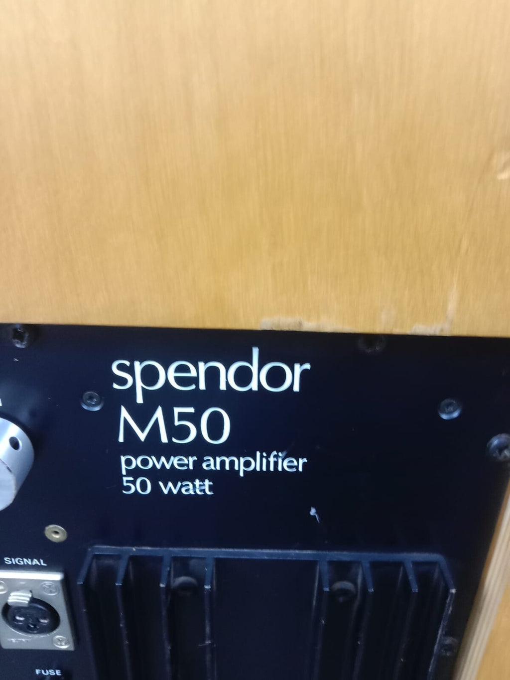 Spendor BC1A With M50 power amplifier Single Speaker Only