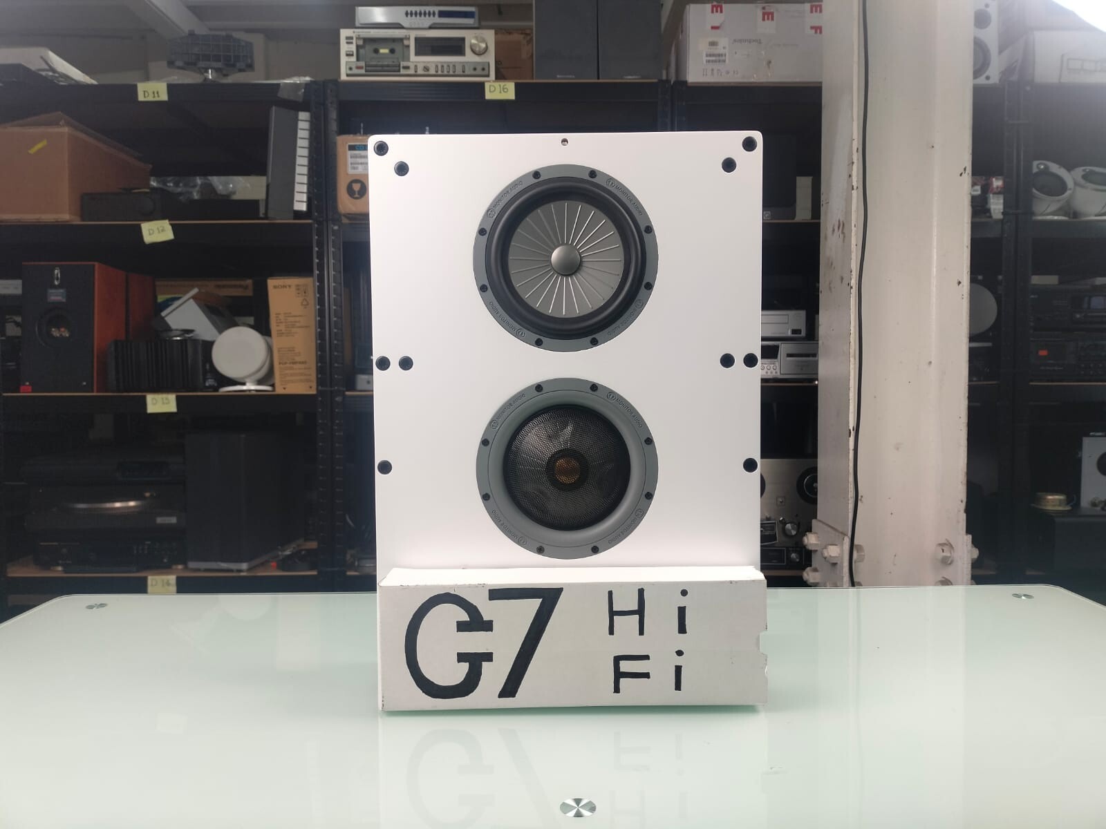 MONITOR AUDIO SOUNDFRAME 1 ON-WALL SPEAKER #002