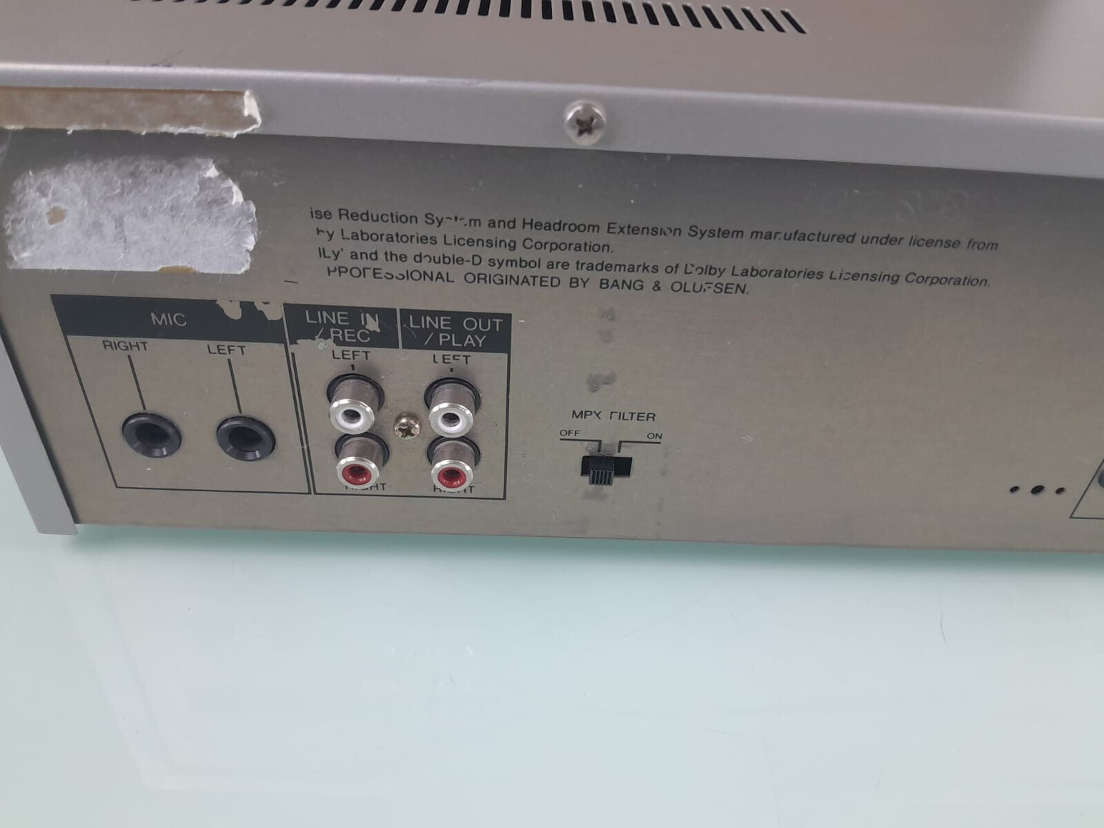 SERVICED AIWA F 770 STEREO CASSETTE DECK