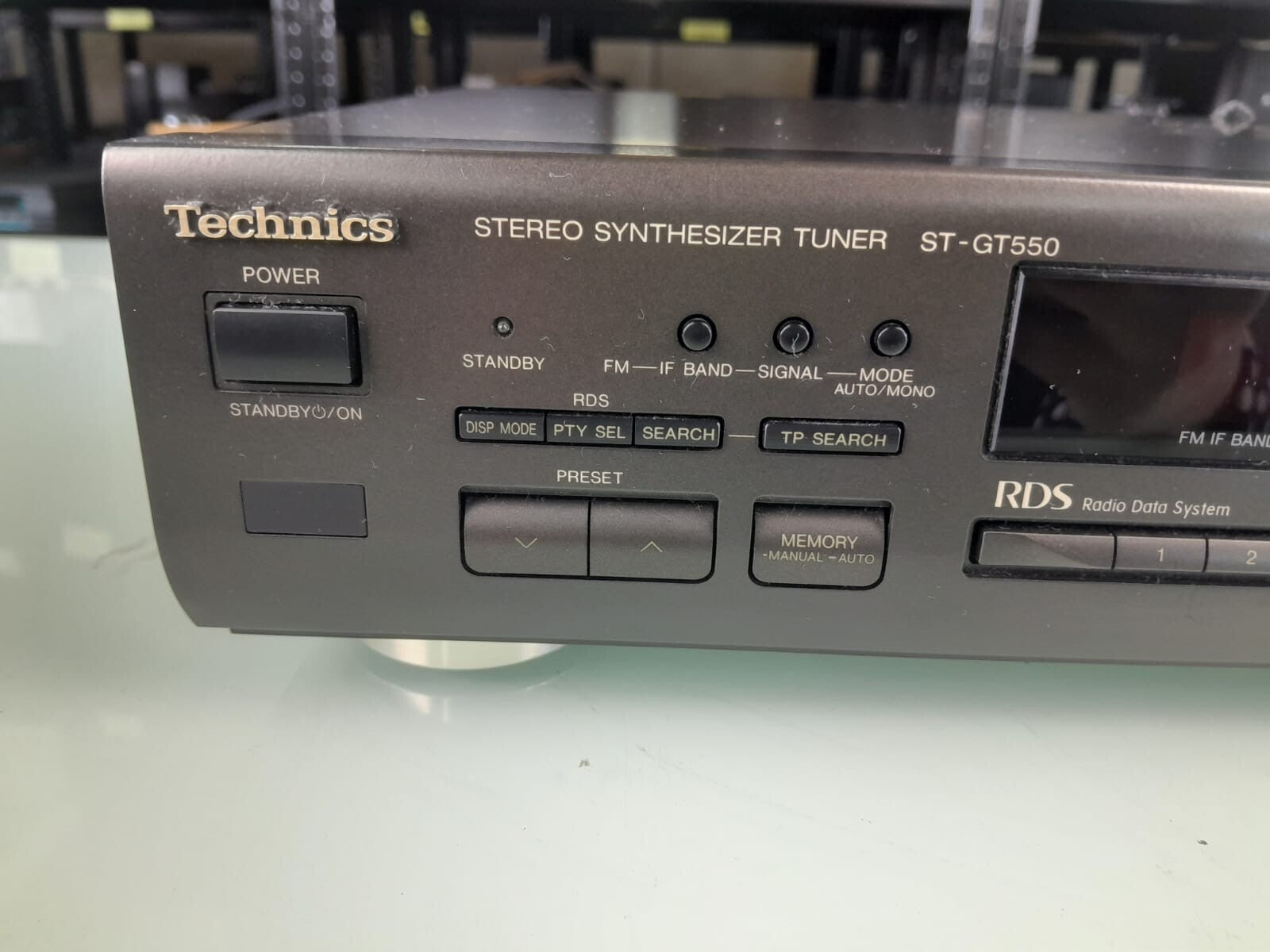 TECHNICS ST GT550 STEREO SYNTHESIZER TUNER