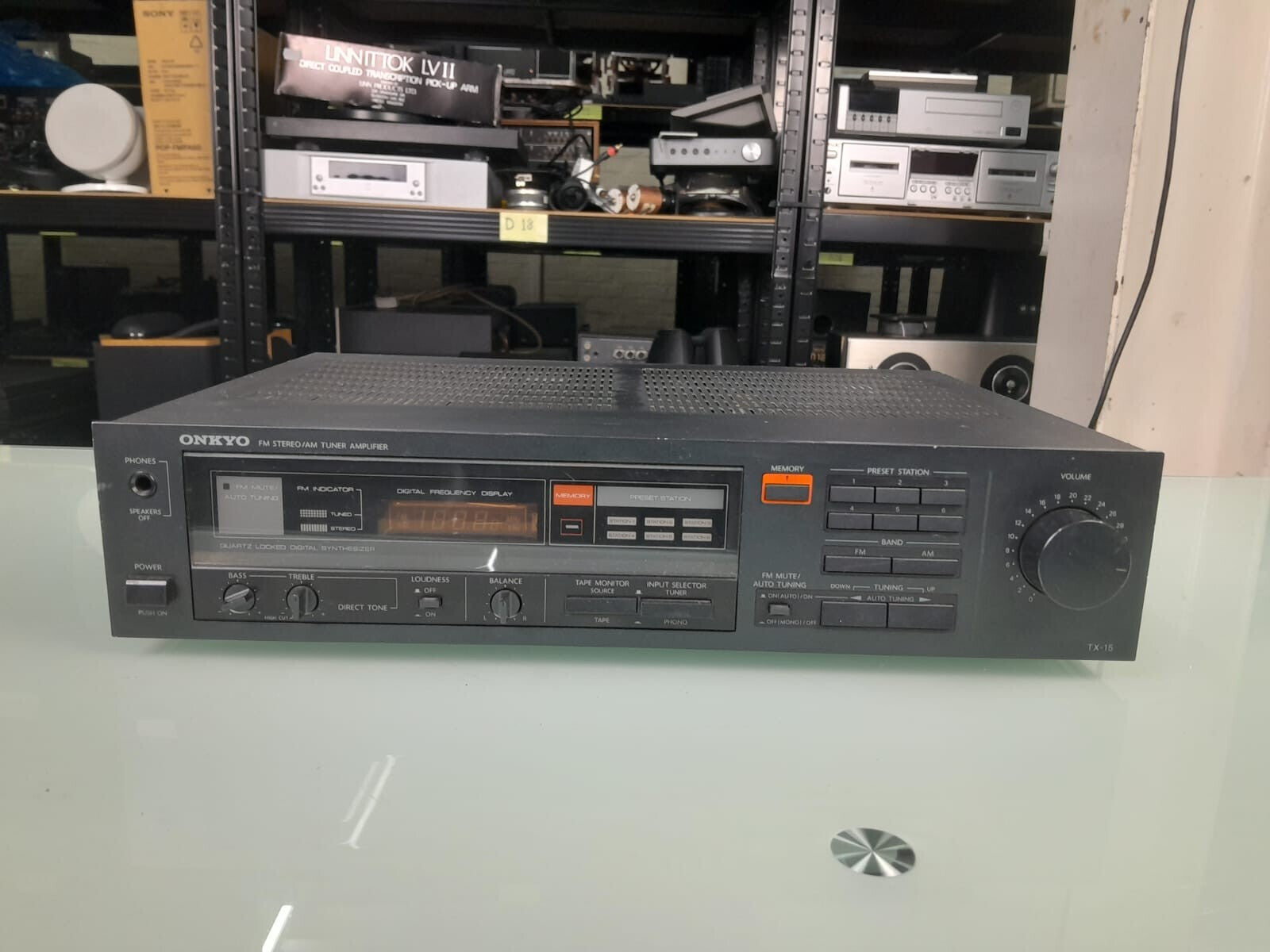 ONKYO TX 15 FM STEREO / AM TUNER AMPLIFIER