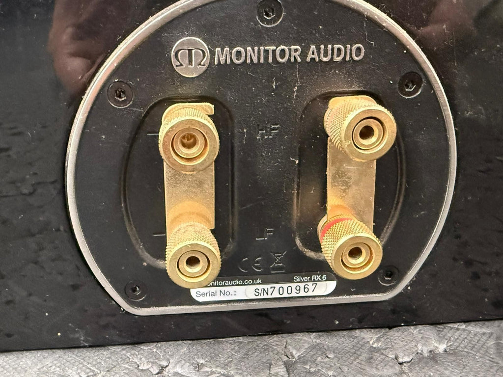 MONITOR AUDIO SILVER RX6 FLOOR STANDING SPEAKERS