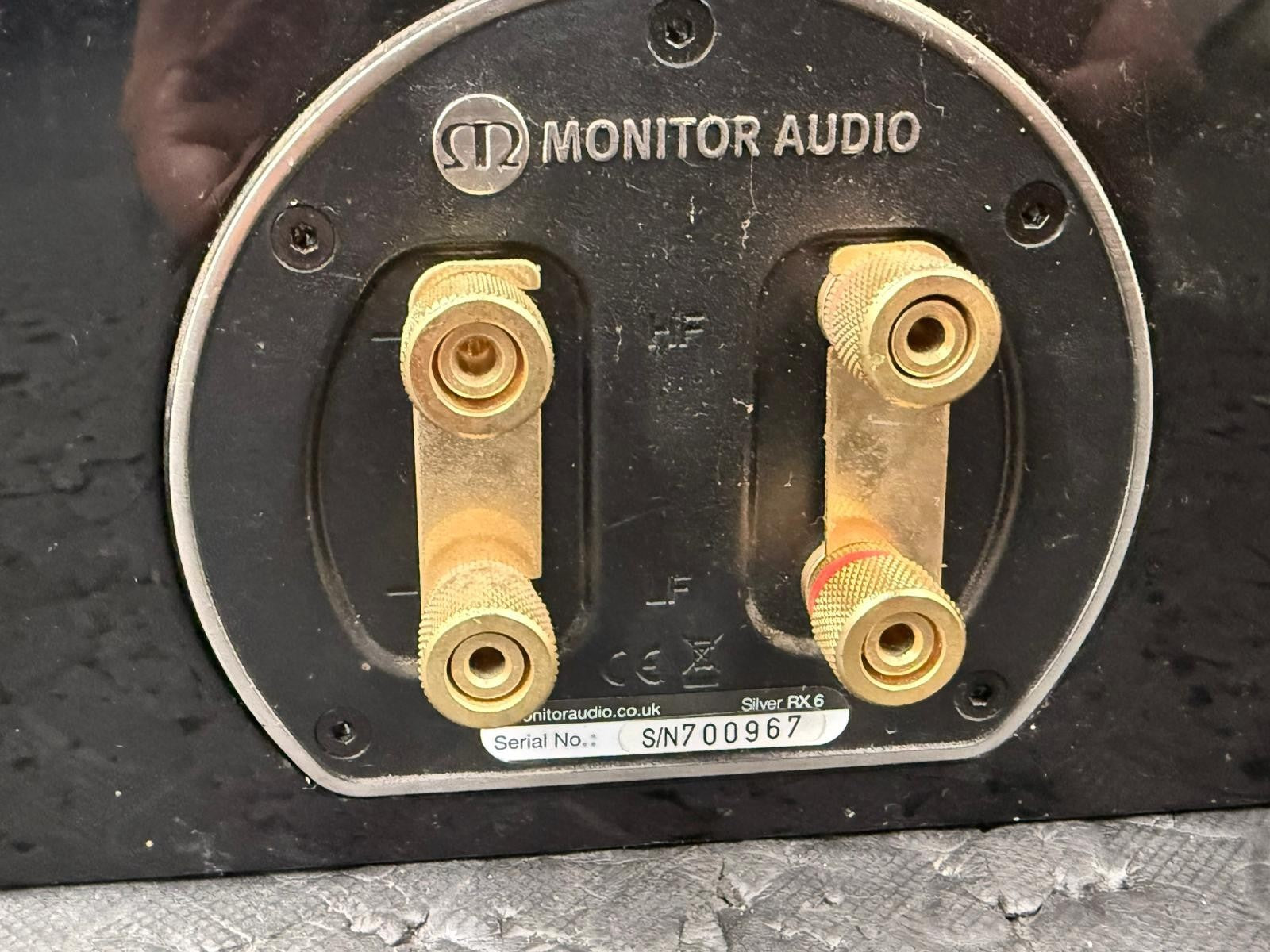 MONITOR AUDIO SILVER RX6 FLOOR STANDING SPEAKERS