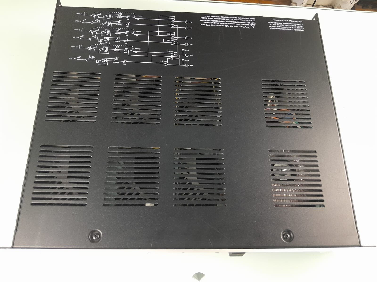 ECLER MPA6 80R MULTICHANNEL POWER AMPLIFIER
