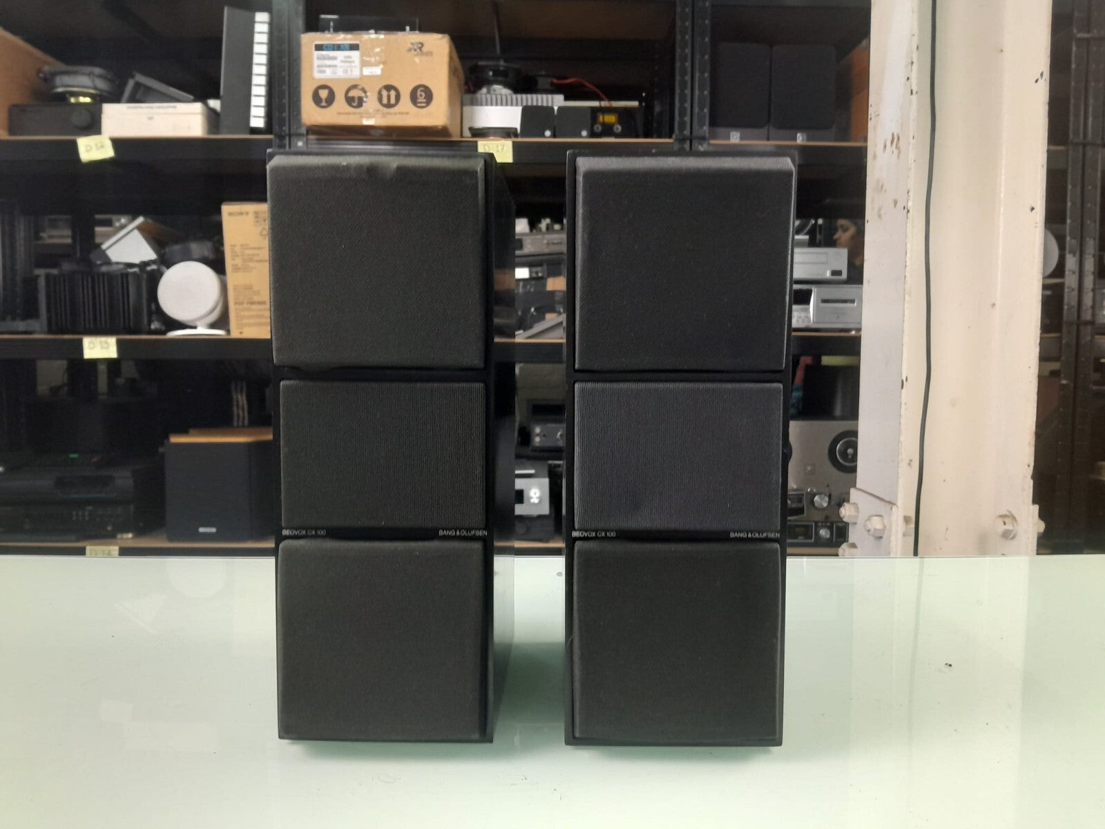 B&O BANG & OLUFSEN BEOVOX CX 100 SPEAKERS