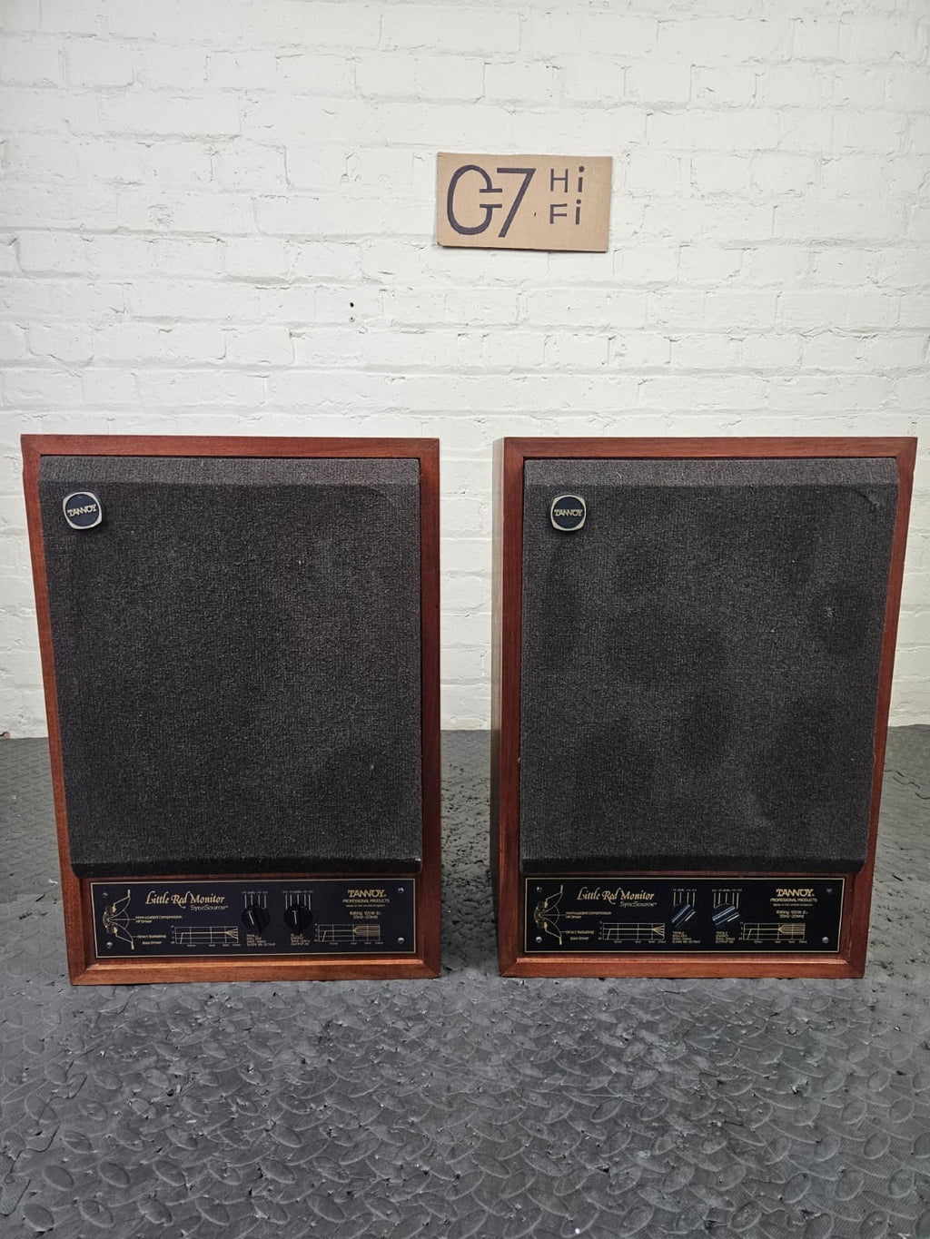 TANNOY LITTLE RED MONITOR SPEAKERS