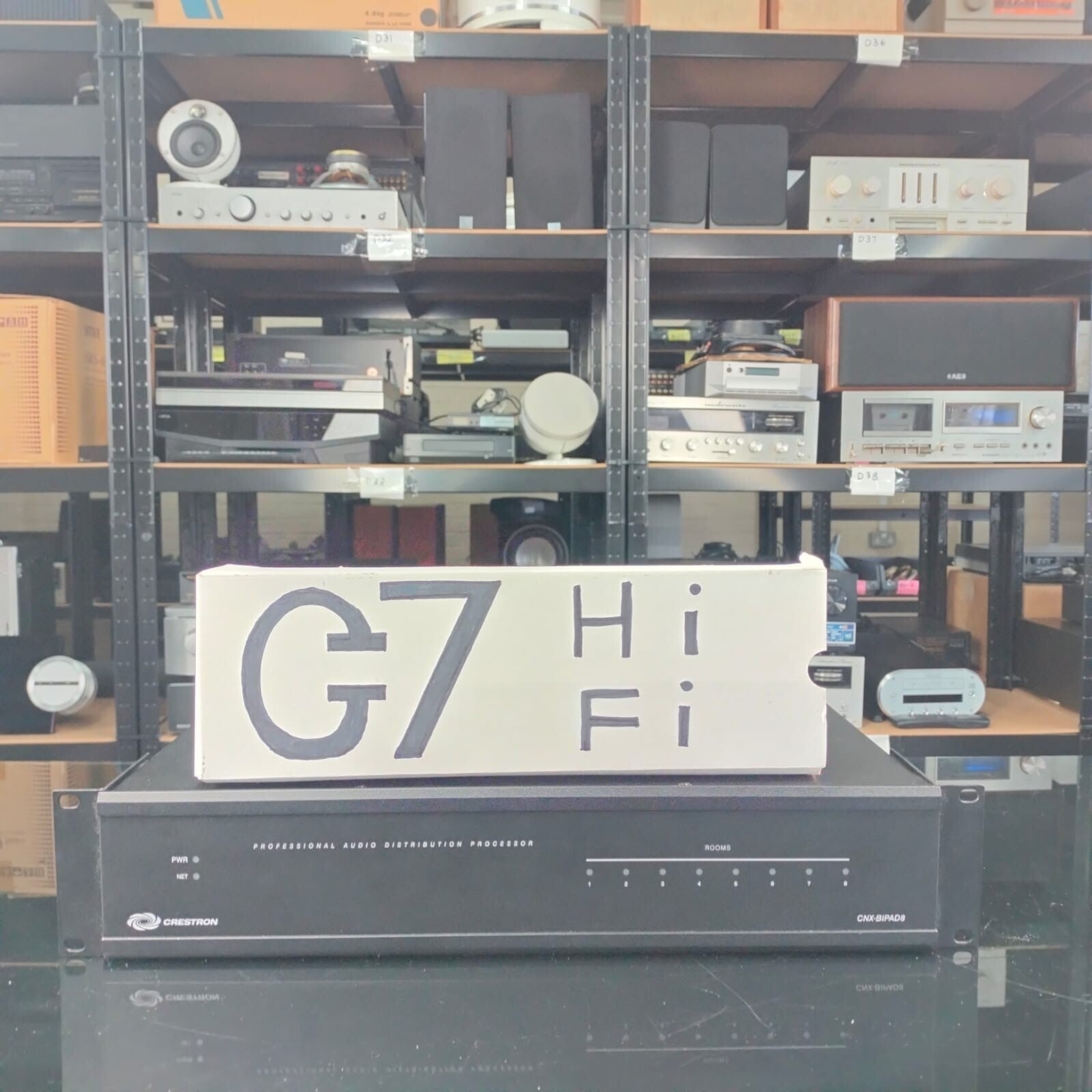 CRESTRON CNX-BIPAD8 PROFESSIONAL AUDIO DISTRIBUTION PROCESSOR #003