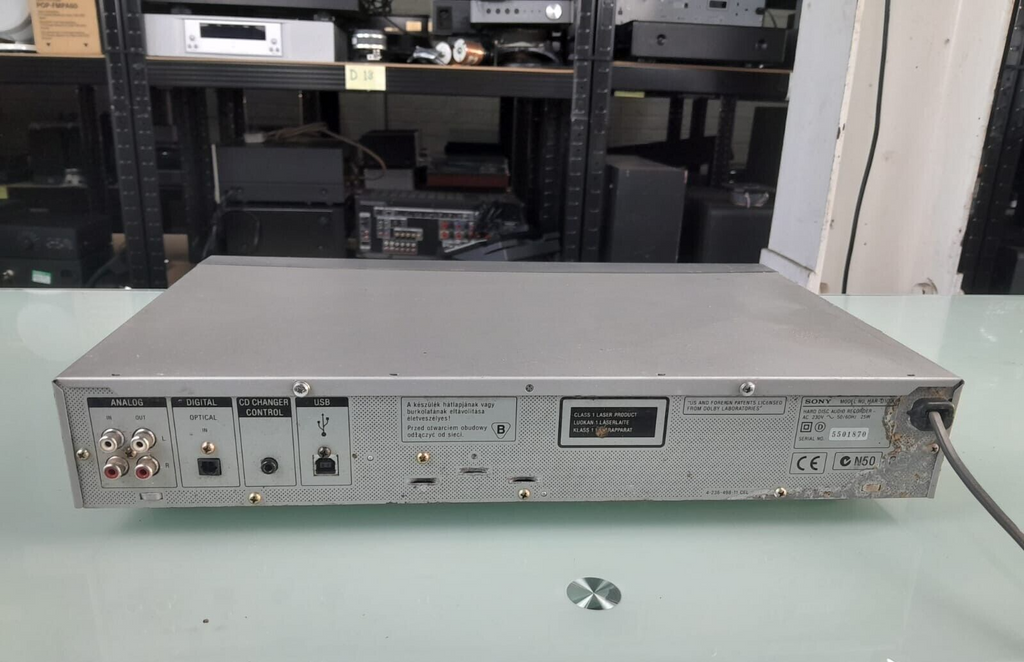 SONY HAR D1000 HARD DISC AUDIO RECORDER