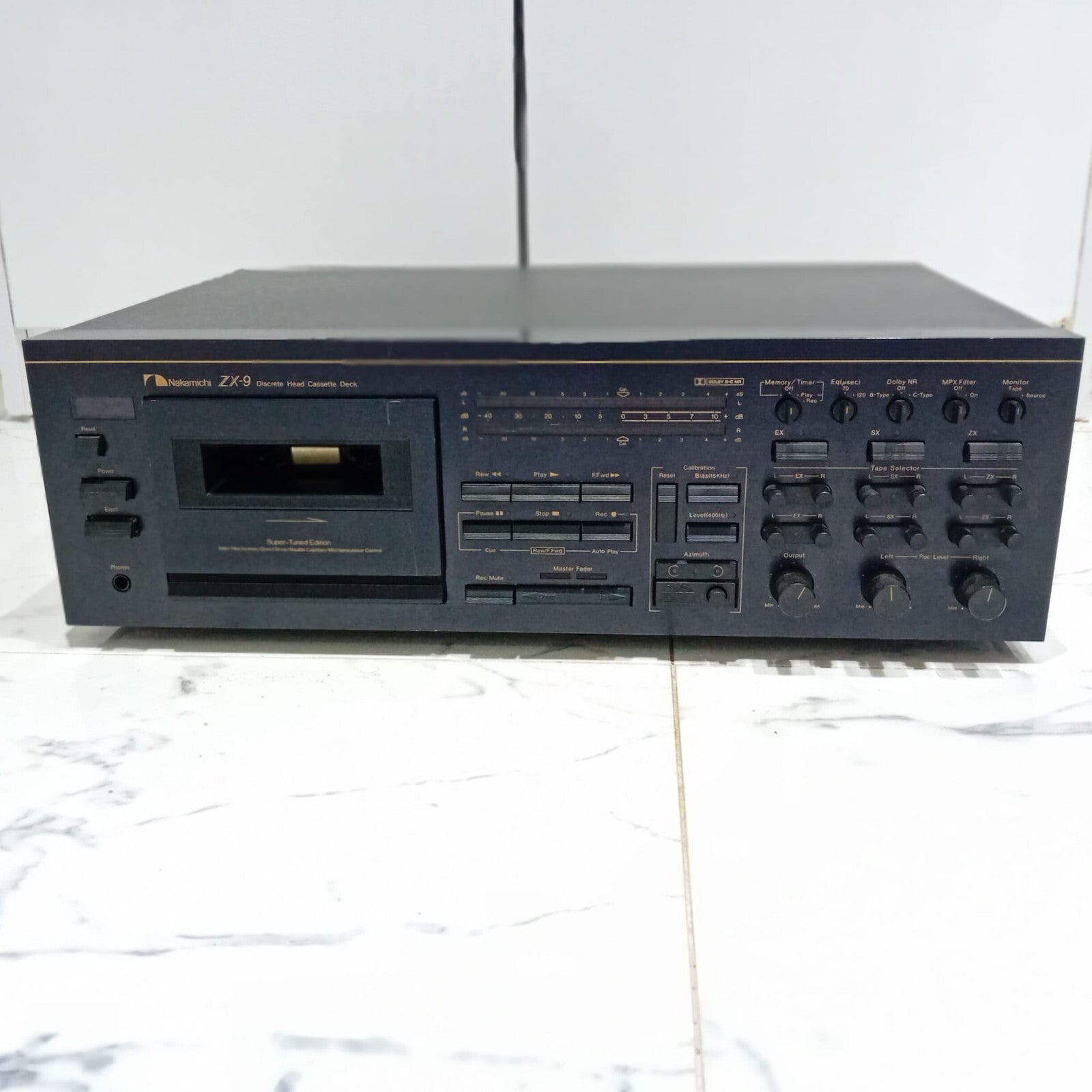 NAKAMICHI ZX-9 DISCRETE HEAD CASSETTE DECK