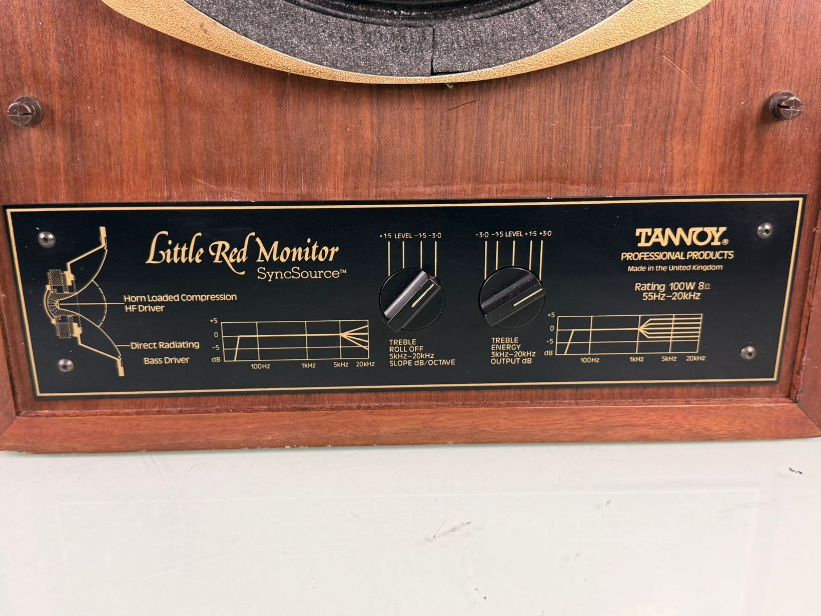 TANNOY LITTLE RED MONITOR SPEAKERS