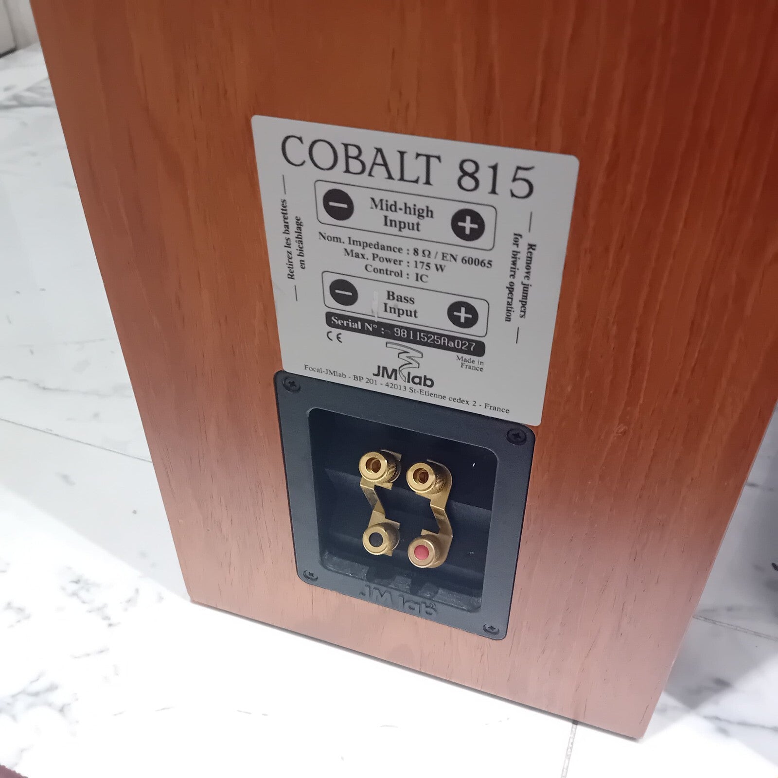 FOCAL JM LAB COBALT 815 FLOOR STANDING SPEAKERS