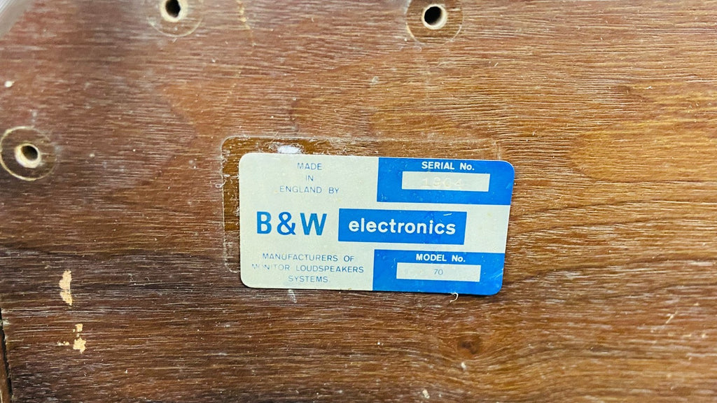 B&W BOWERS & WILKINS DM 70 70C 702 ELECTROSTATIC TWEETER SPEAKER #002