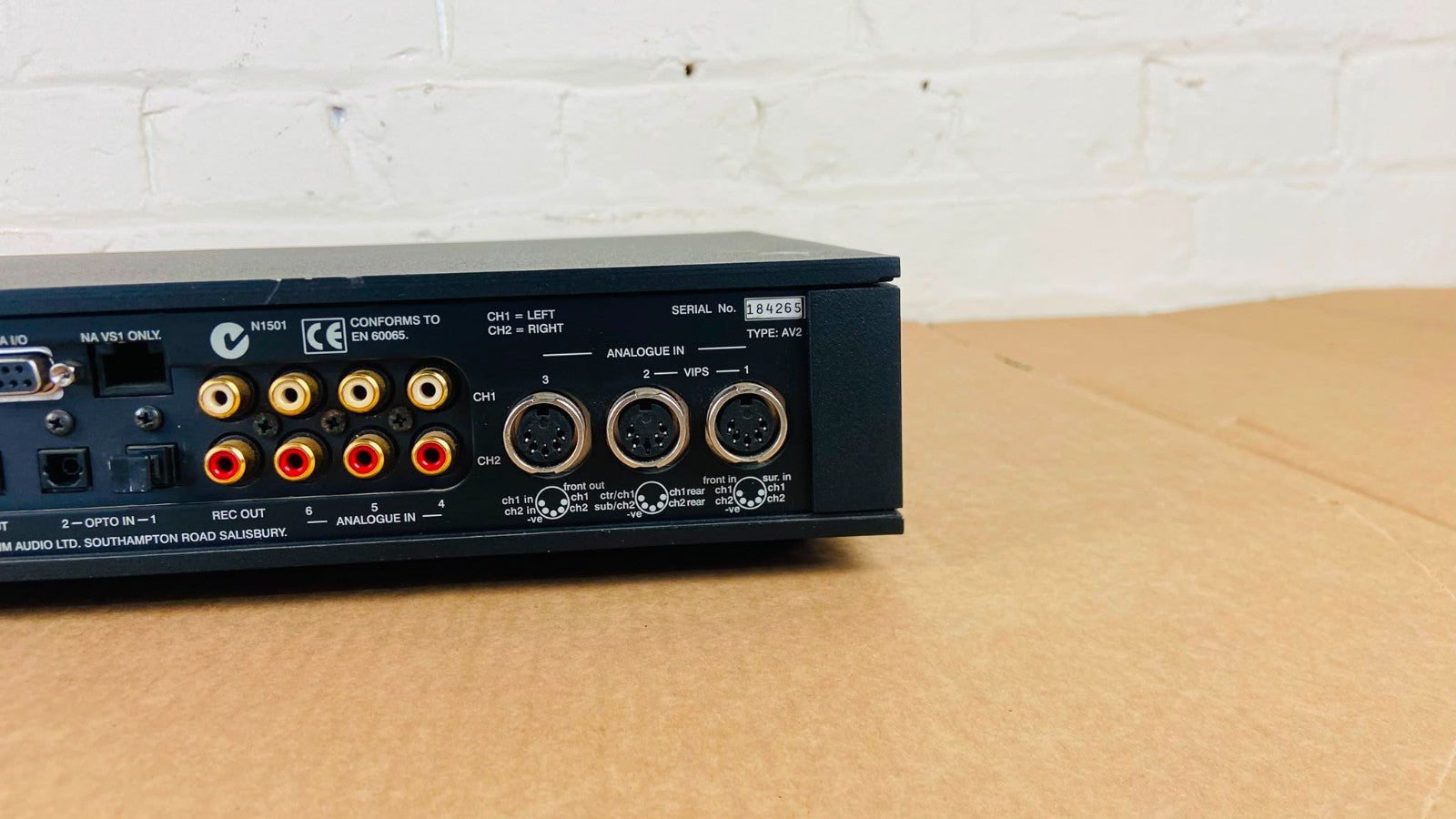 MARK RAGGETTS NAIM AV2 PREAMPLIFIER