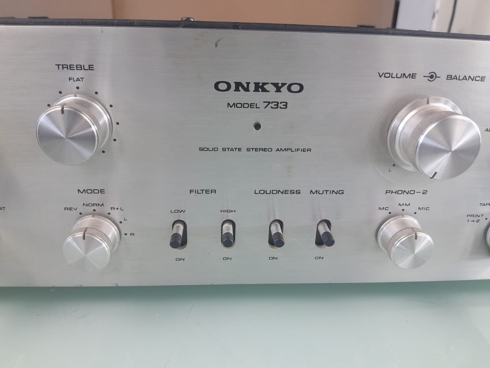 ONKYO 733 INTEGRATED STEREO AMPLIFIER