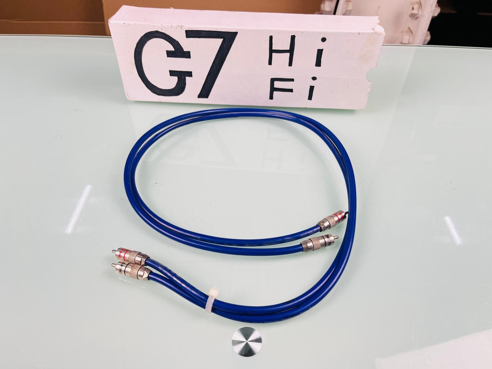 THE CHORD COMPANY CHAMELEON SILVER PLUS RCA INTERCONNCT CABLES