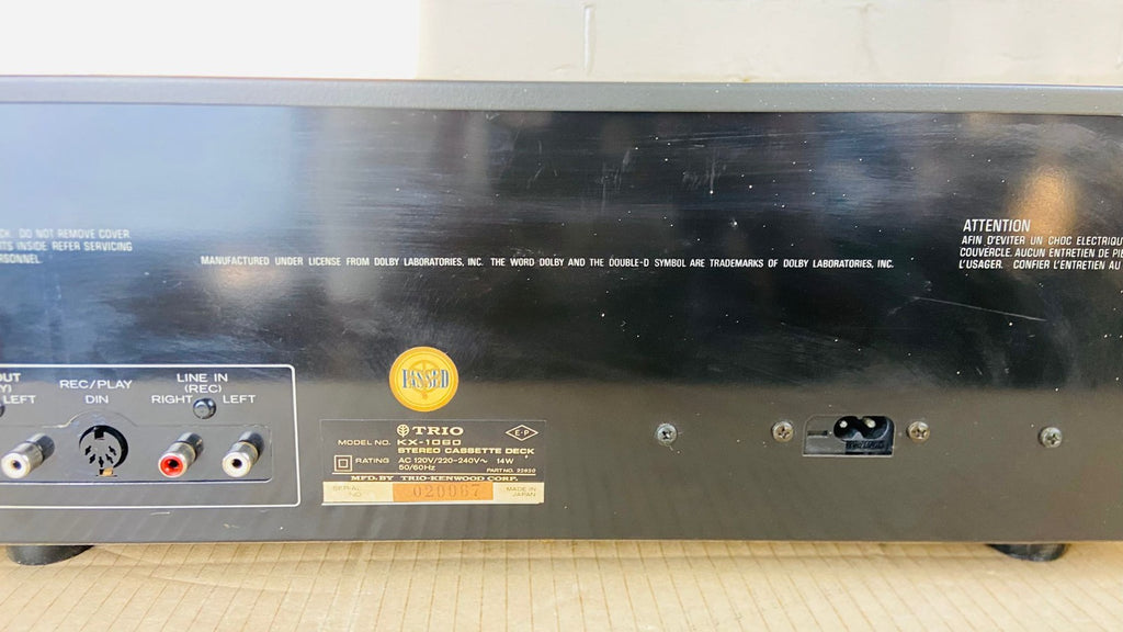 TRIO KX 1060 STEREO CASSETTE DECK