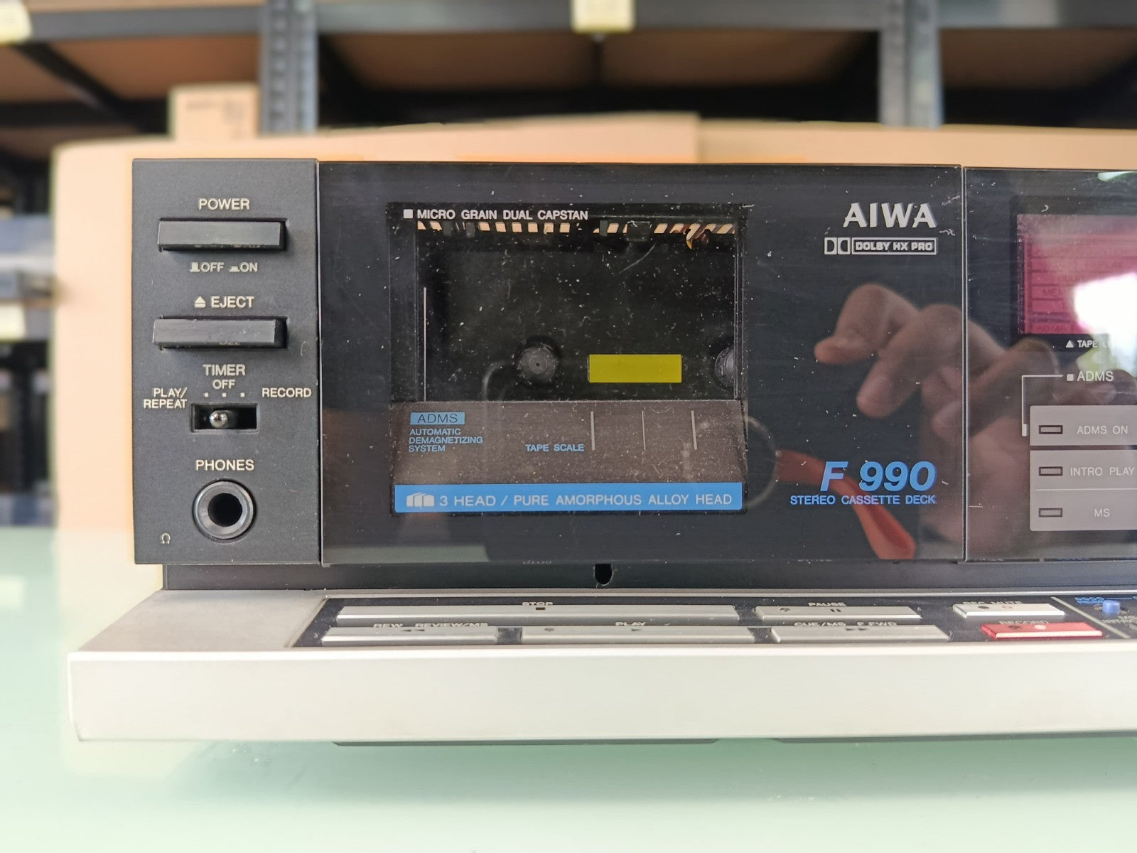 AIWA F 990 STEREO CASSETTE DECK