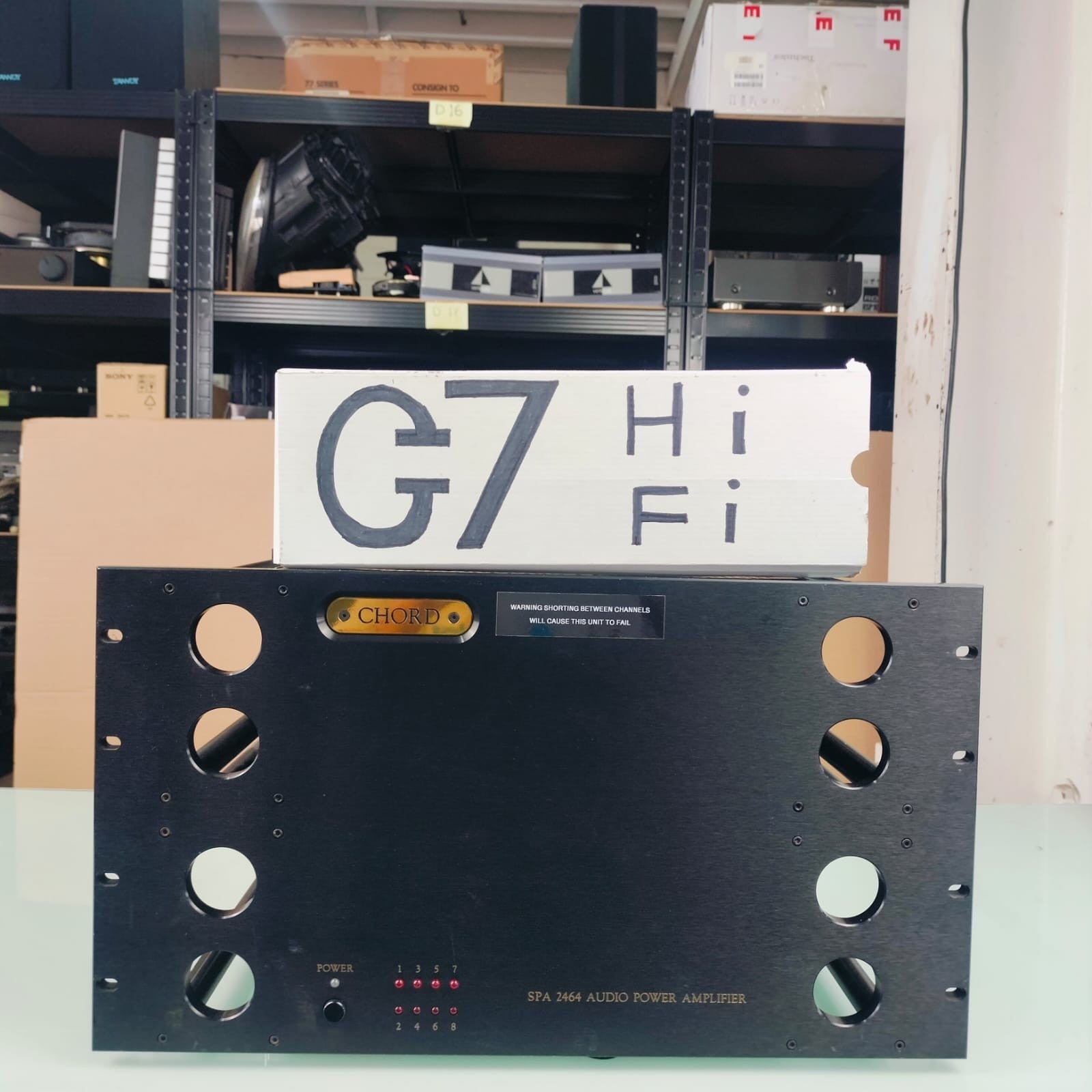CHORD SPA 2464 AUDIO POWER AMPLIFIER #003
