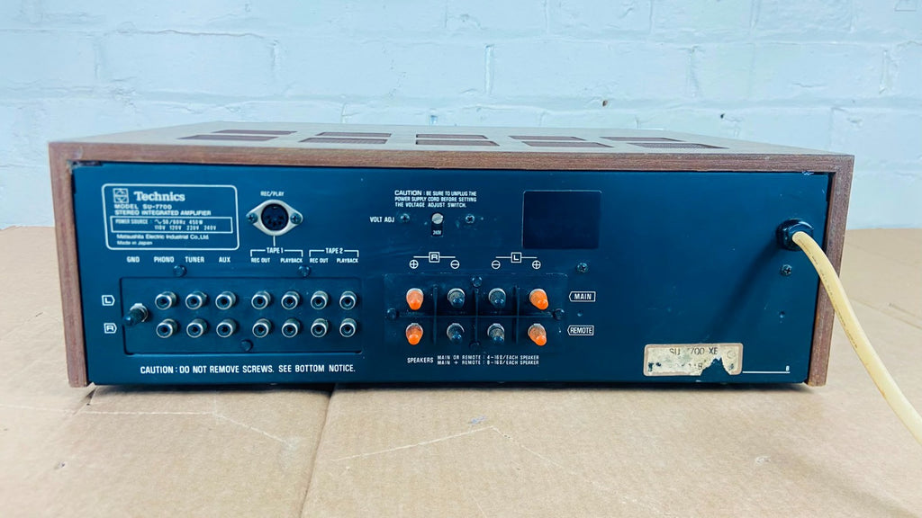 TECHNICS SU 7700 STEREO INTEGRATED AMPLIFIER
