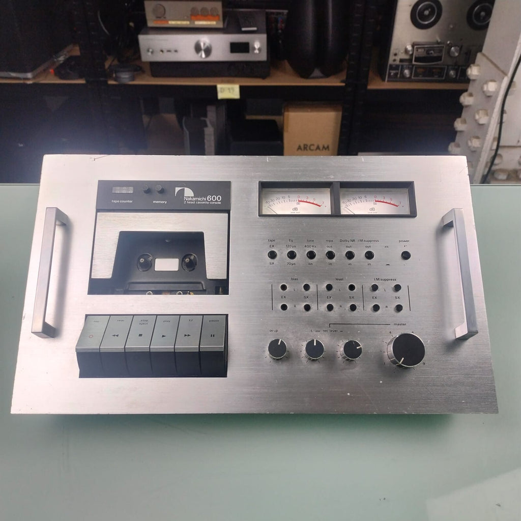 NAKAMICHI 600 2 HEAD CASSETTE CONSOLE DECK