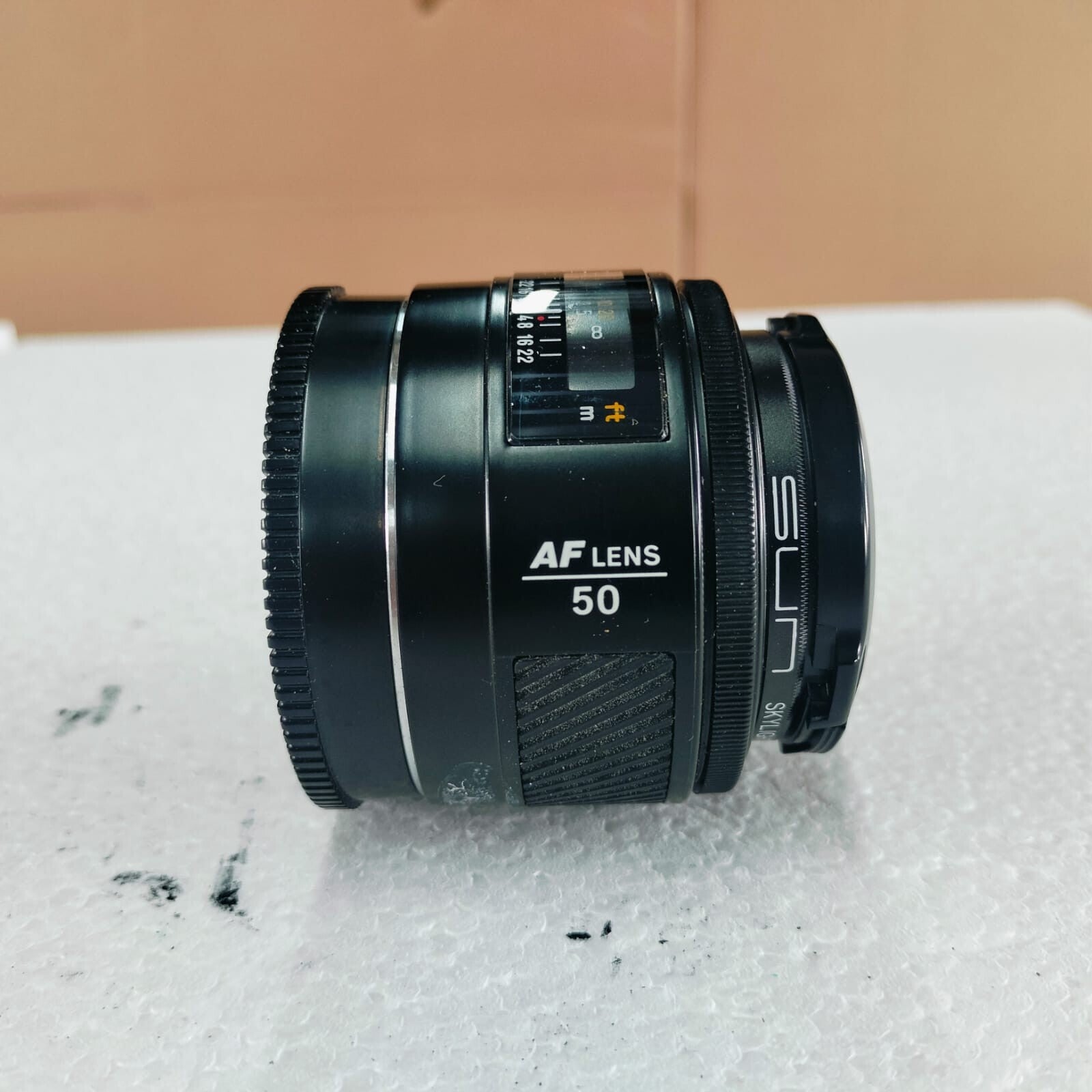 MINOLTA AF 50MM 1/1.7 LENS WITH CAP