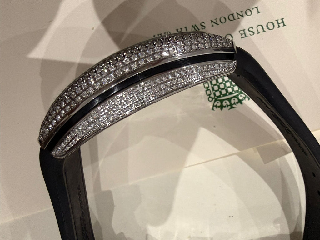 FRANCK MULLER VANGUARD DIAMOND ICED MASTER COMPLICATIONS V 45 SC DT YACHTING