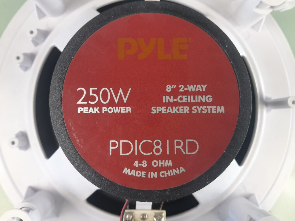 PYLE PDIC81RD 8 INCH 2-WAY IN-CEILING SPEAKER