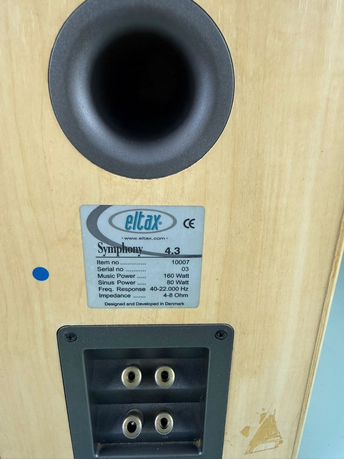 ELTAX SYMPHONY 4.3 SPEAKERS
