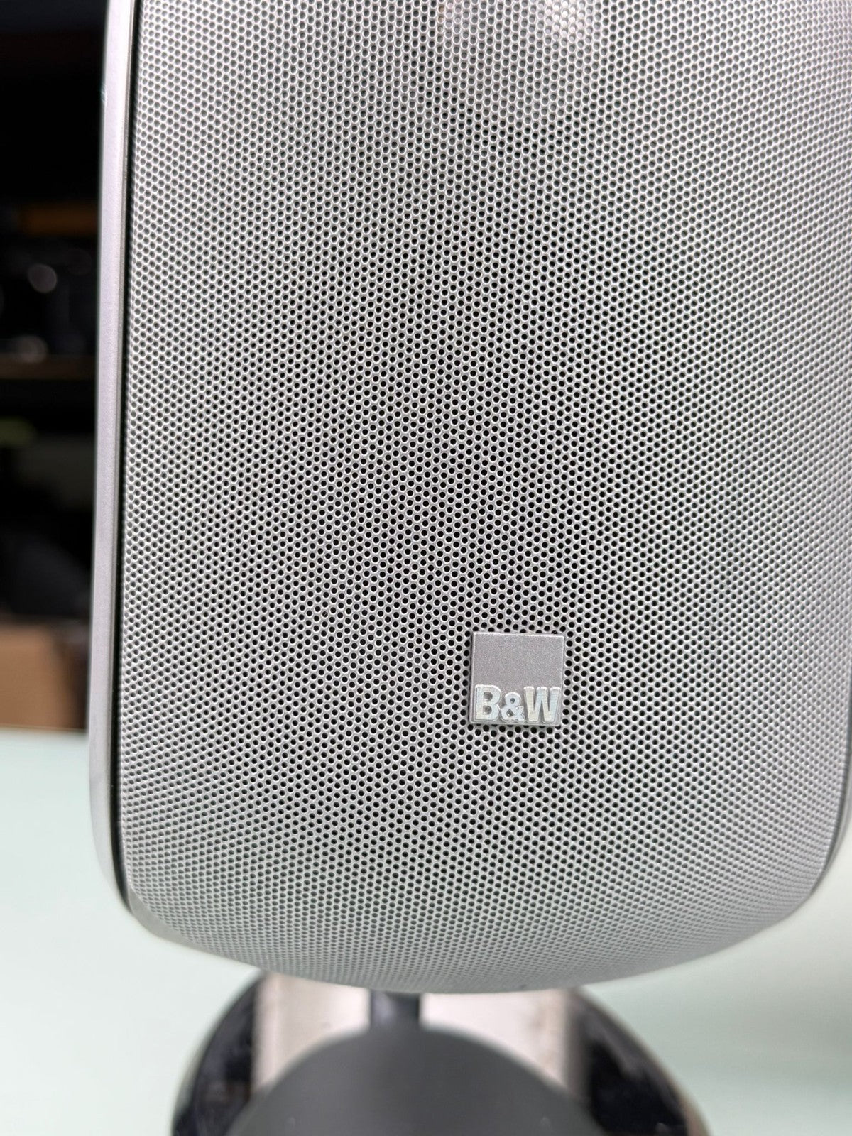 BOWERS & WILKINS B&W M 1 MK1 SPEAKERS WITH TABLE STAND #002