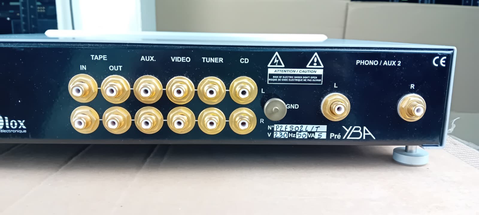 YBA 2 STEREO PRE AMPLIFIER OLOX ELECTRONICS