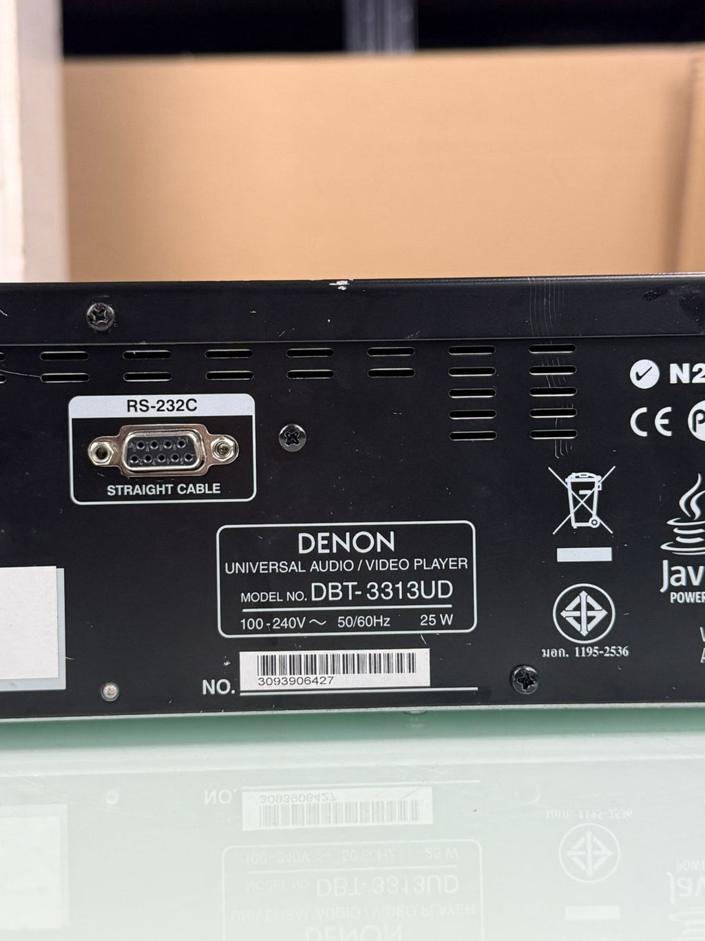 DENON DBT 3313UD UNIVERSAL AUDIO / VIDEO PLAYER