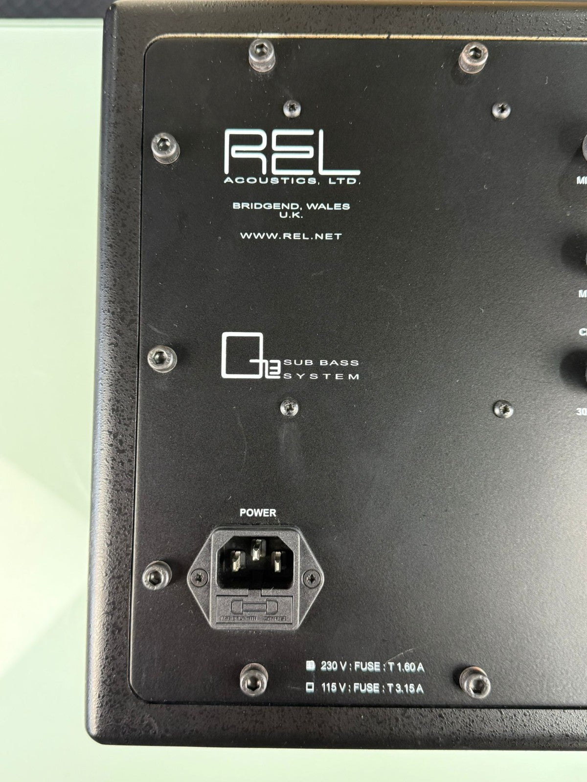 REL ACOUSTICS Q3 SUBWOOFER