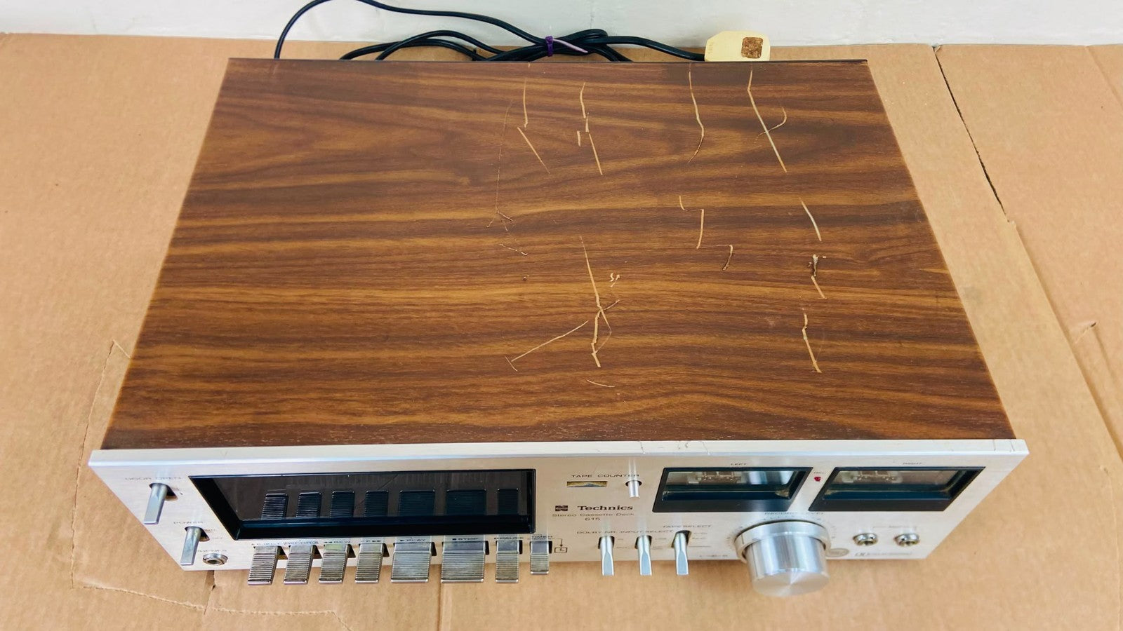 TECHNICS RS 615US STEREO CASSETTE DECK