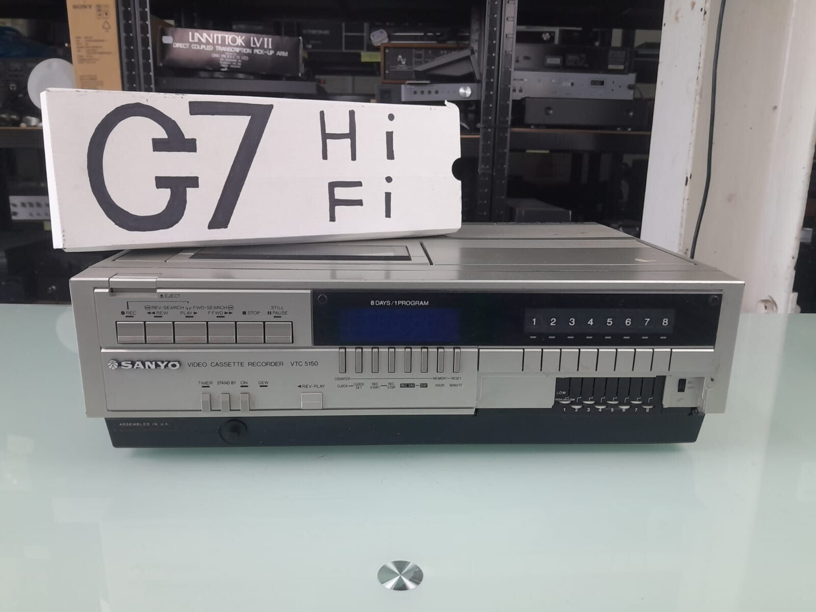 SANYO VTC 5150 VIDEO CASSETTE RECORDER