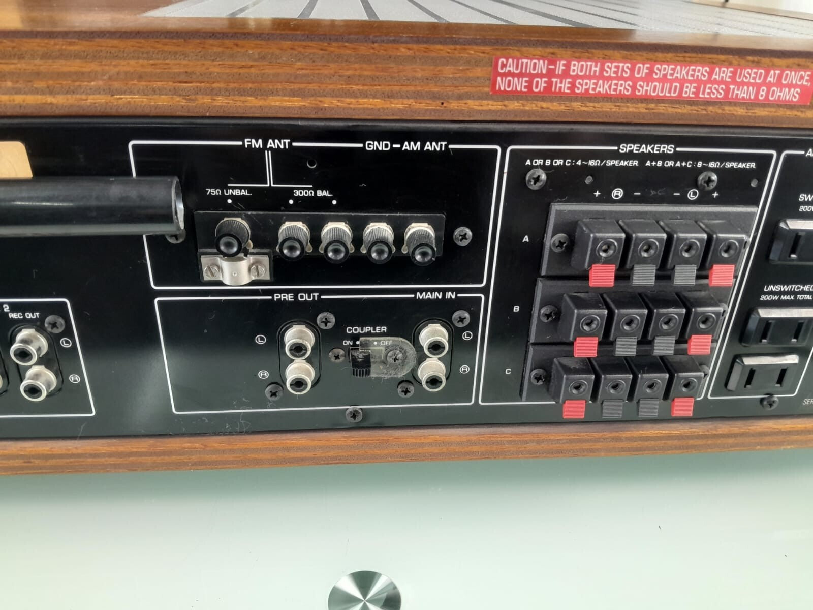 YAMAHA CR 1020 NATURAL SOUND STEREO RECEIVER