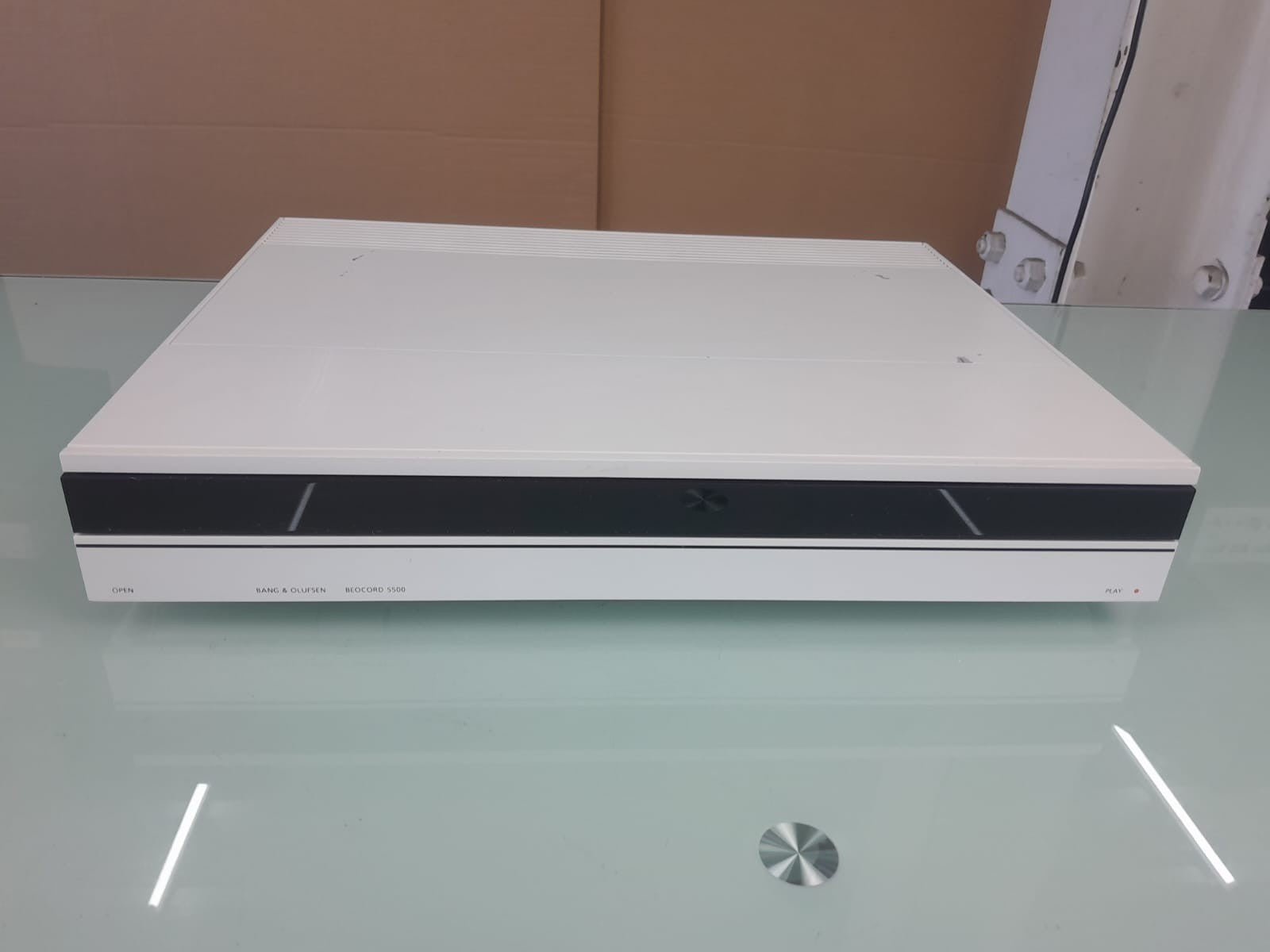BANG & OLUFSEN B&O BEOCORD 5500 CASSETTE TAPE DECK PLAYER WHITE