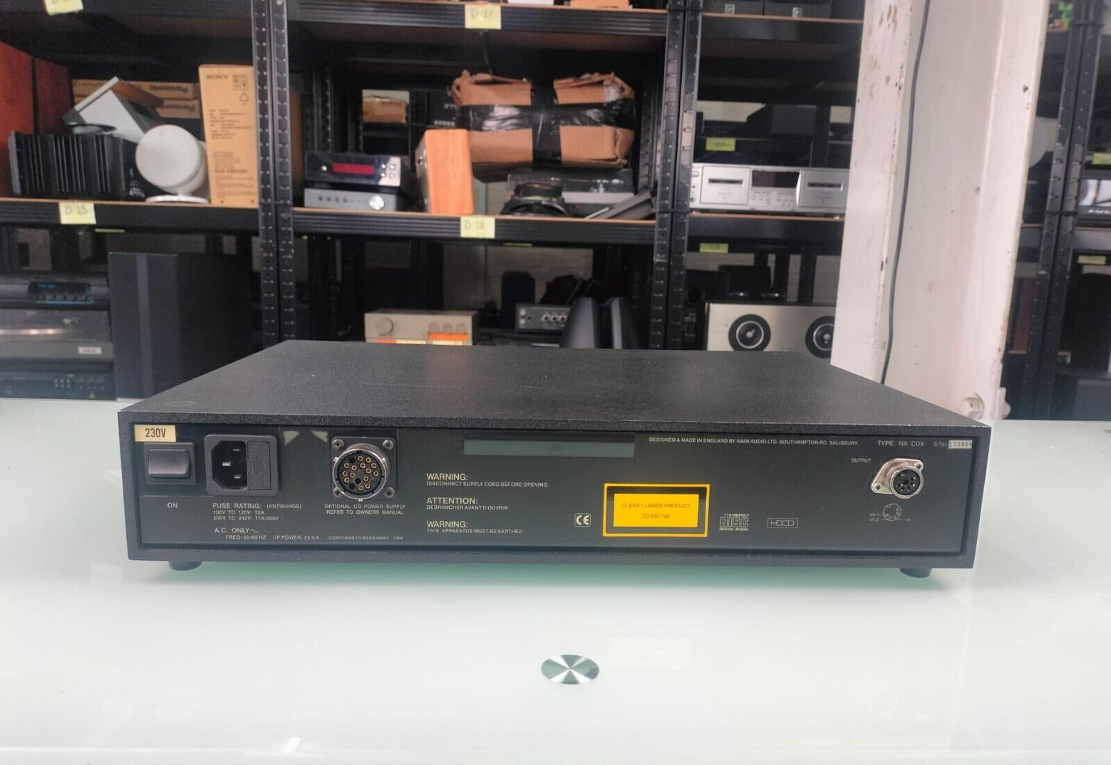 NAIM AUDIO OLIVE NA CDX CD PLAYER