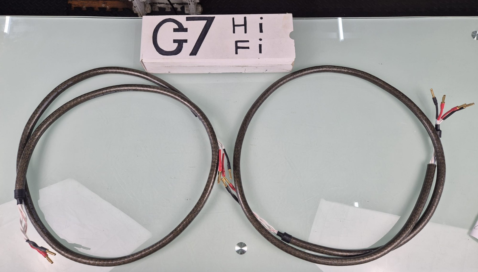 THE CHORD COMPANY EPIC SUPER TWIN SPEAKER CABLES