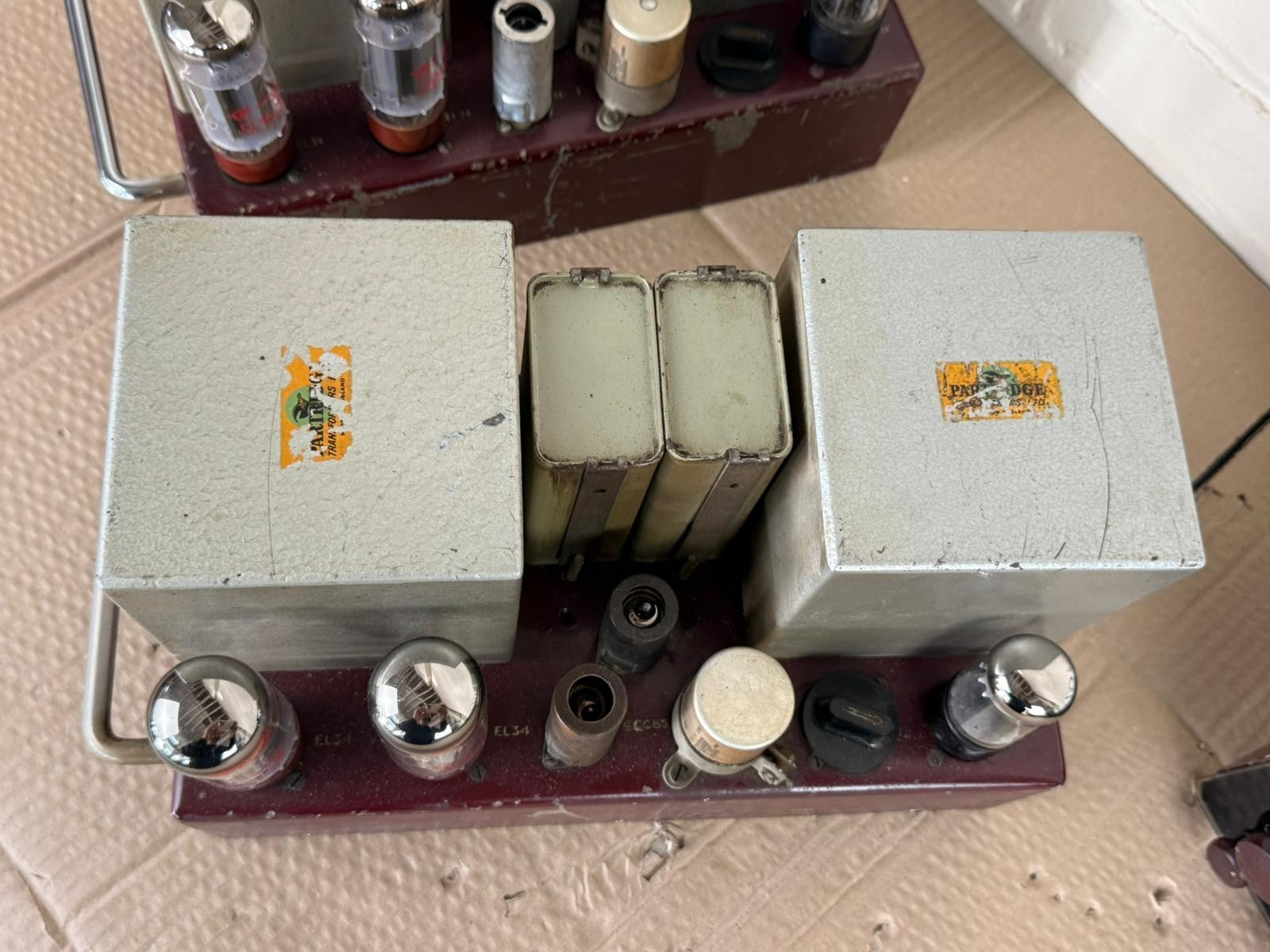 AUDIOMASTER TYPE 11A VALVE POWER AMPLIFIER PRE QUAD MONO BLOCKS