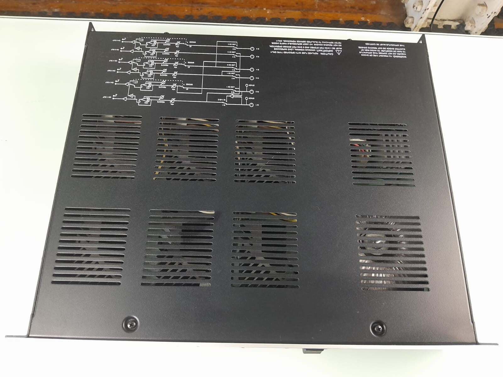 ECLER MPA6-80R MULTICHANNEL POWER AMPLIFIER