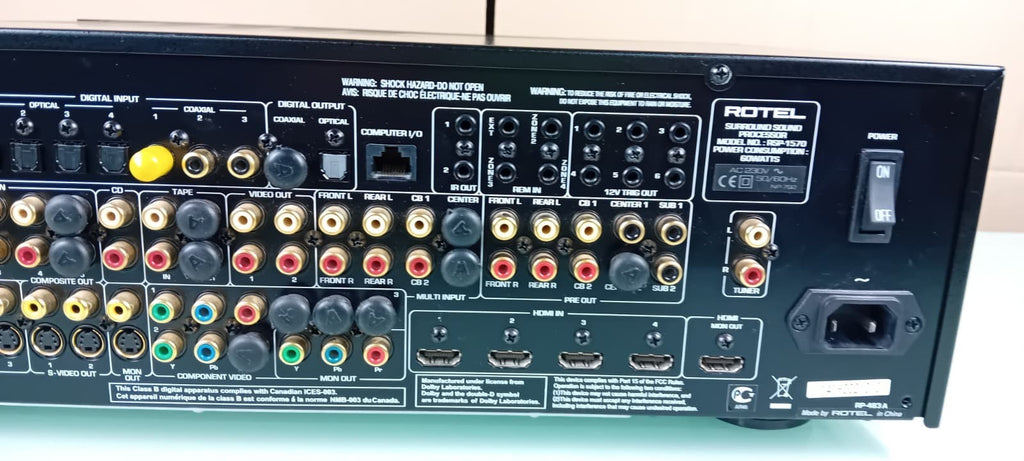 ROTEL RSP 1570 SURROUND SOUND PROCESSOR