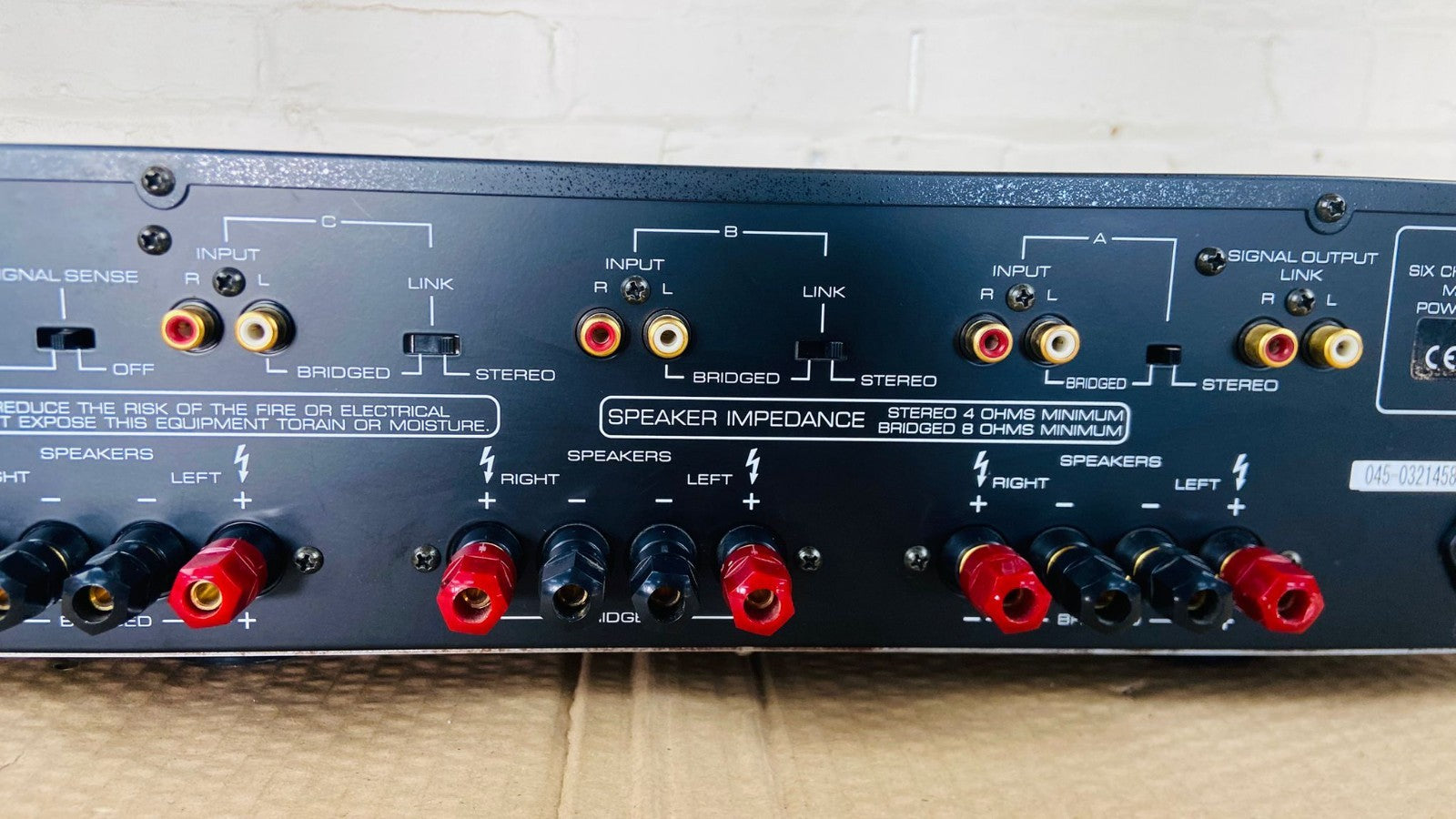 ROTEL RB 976 MK II SIX CHANNEL POWER AMPLIFIER