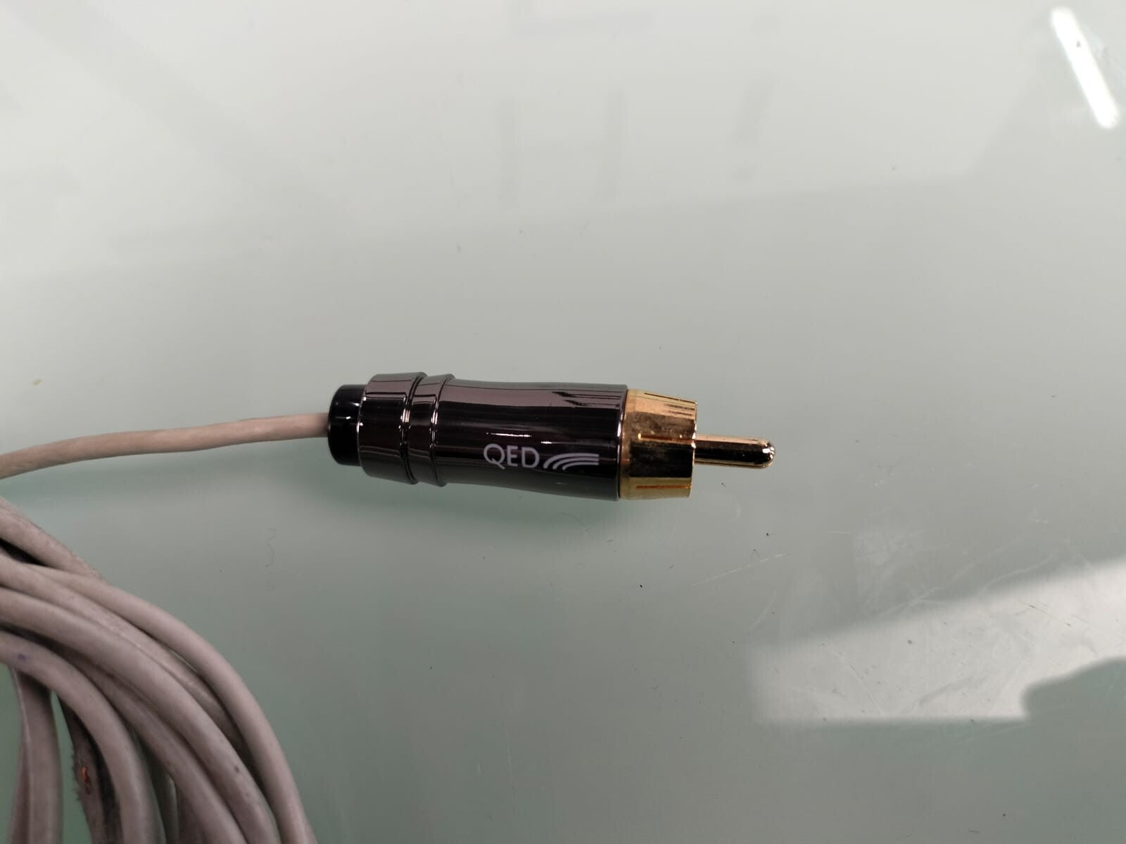 QED QONTOUR MP-SW SINGLE SUBWOOFER CABLE PHONO RCA INTERCONNECT