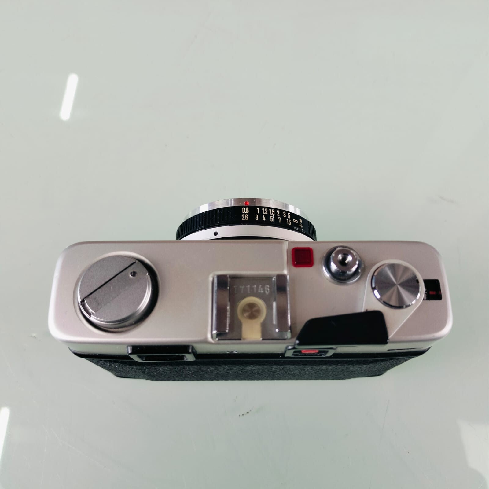 MINOLTA HI MATIC F RANGEFINDER CAMERA ROKKOR F=38MM 1:2.7 LENS